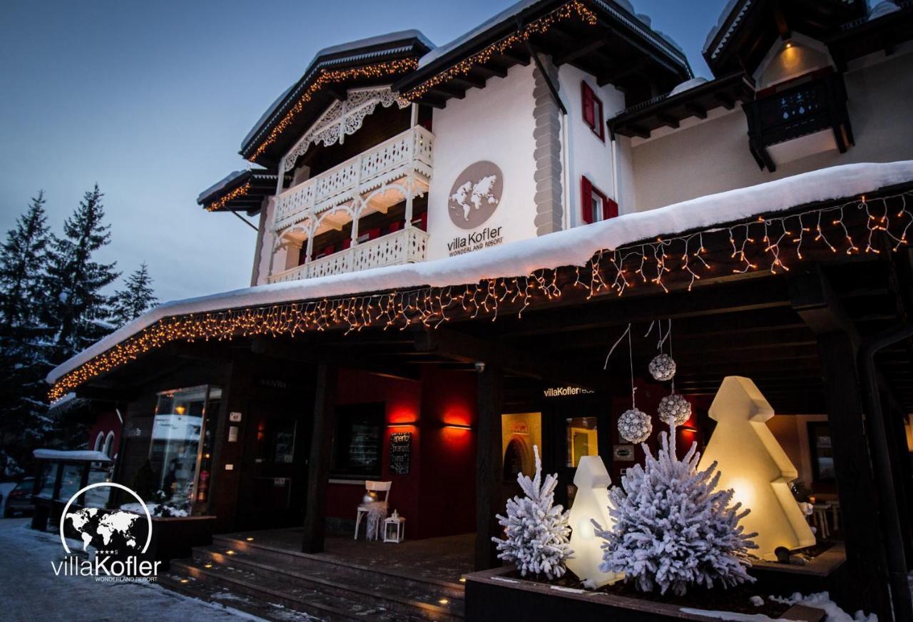 Villa Kofler Wonderland Resort カンピテッロ・ディ・ファッサ エクステリア 写真