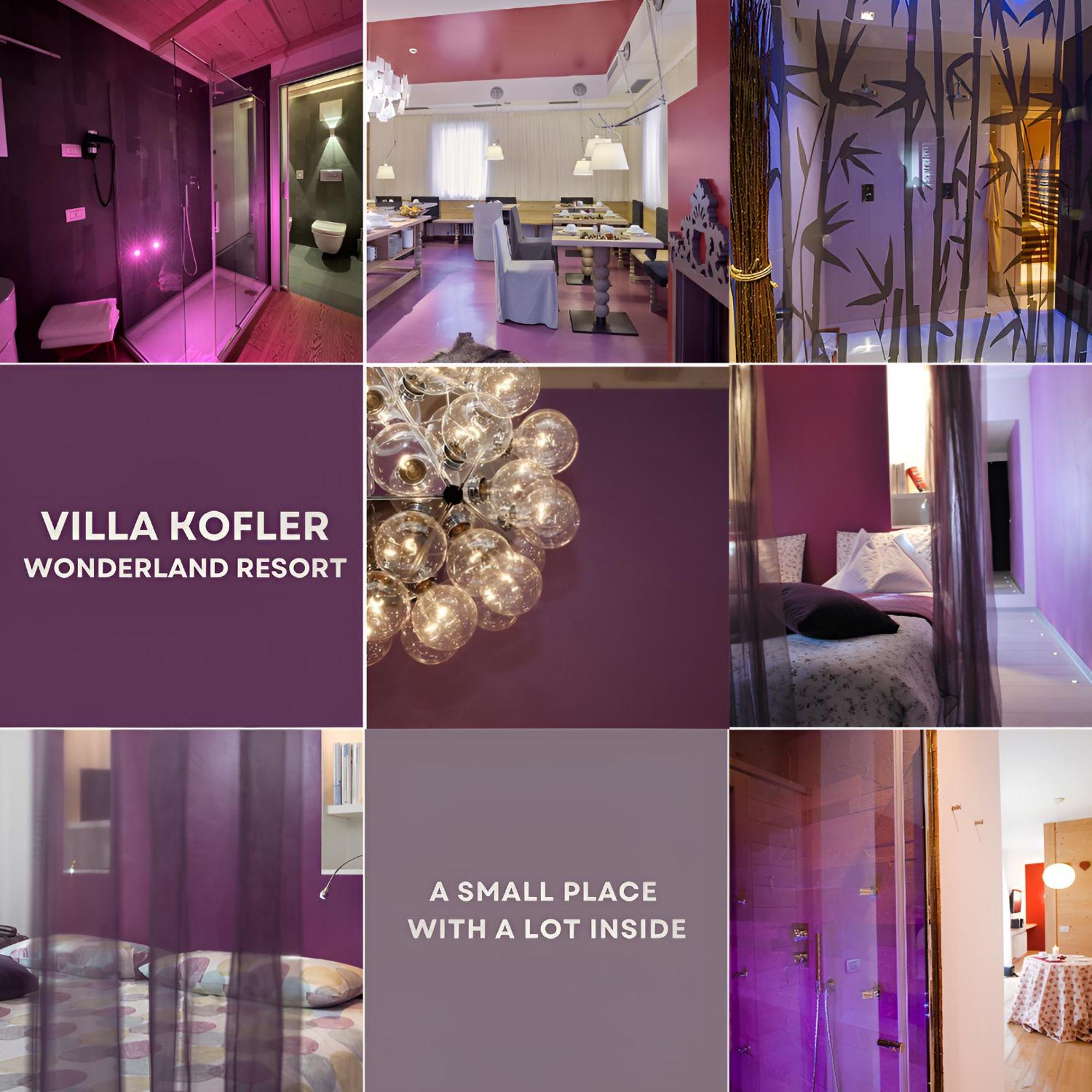 Villa Kofler Wonderland Resort カンピテッロ・ディ・ファッサ エクステリア 写真
